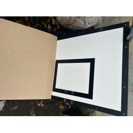 Щит тренировочный из фанеры 120х80см на раме