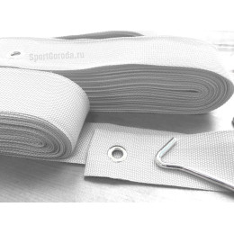 Разметка площадки для волейбола 9х18м - белый (ленты)