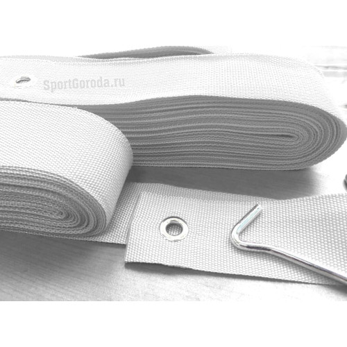 Разметка площадки для пляжного волейбола 8х16м (белый)