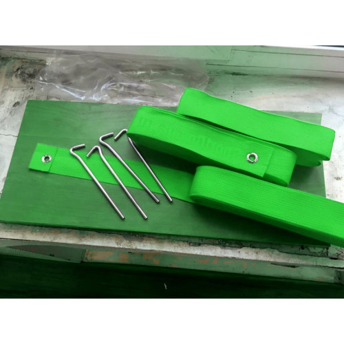 Разметка площадки для пляжного волейбола 8х16м зеленый