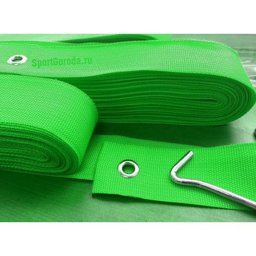 Разметка площадки для пляжного волейбола 8х16м зеленый