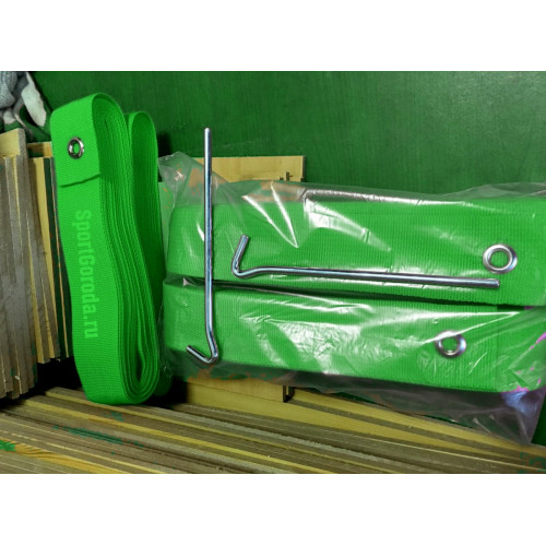 Разметка площадки для пляжного волейбола 8х16м зеленый