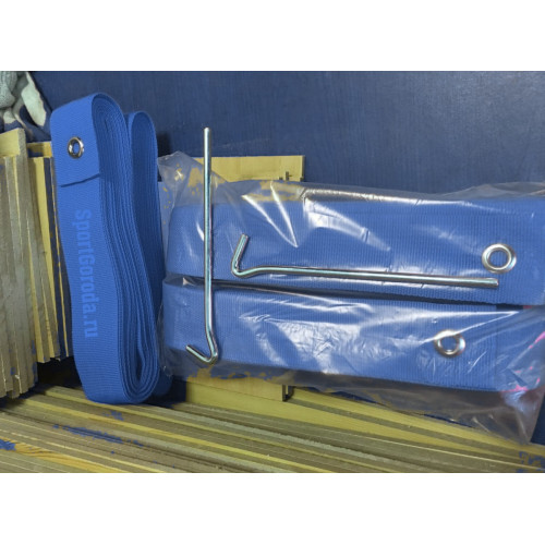 Разметка площадки для пляжного волейбола 8х16м (голубой цвет)