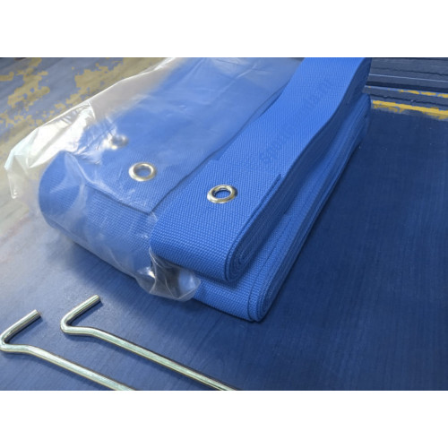 Разметка площадки для пляжного волейбола 8х16м (голубой цвет)