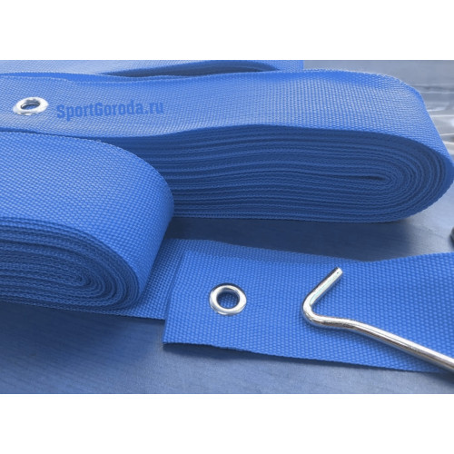 Разметка площадки для пляжного волейбола 8х16м (голубой цвет)