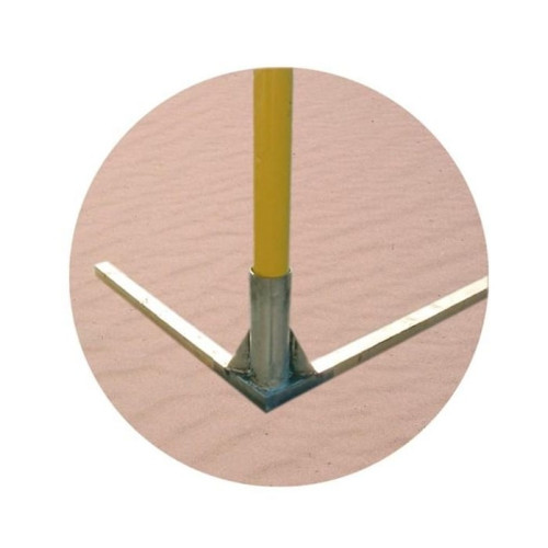 Алюминиевые ворота для пляжного футбола со стаканами d-80мм