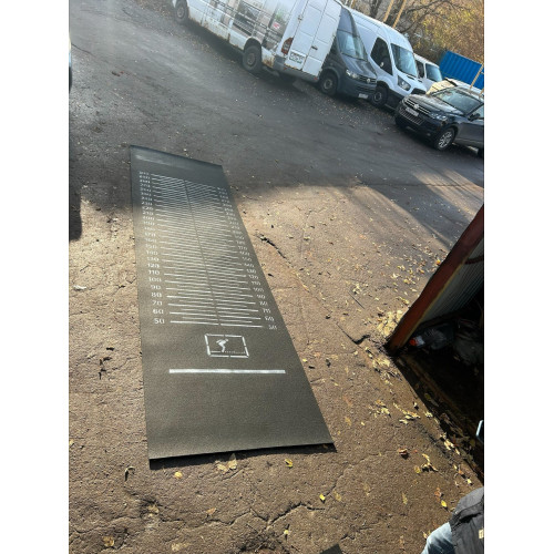 Удлинённая дорожка для прыжков в длину с шагом 5 см