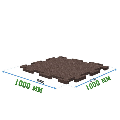 Покрытие 1000x1000x15мм, Puzzle, Pool