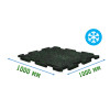 Резиновое покрытие 1000x1000x10мм Puzzle для холодных помещений - Ice
