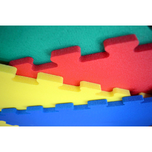 Маты Пазлы для игровой комнаты (красные)