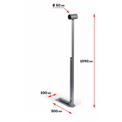 Стойка хореографического станка (Одноуровневая)