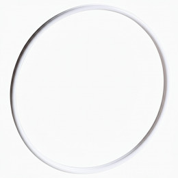 Обруч гимнастический 80см белый