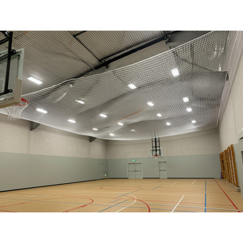 Сетка заградительная полиамидная (ПА) 100х100 мм, нить 2.0 мм, белая