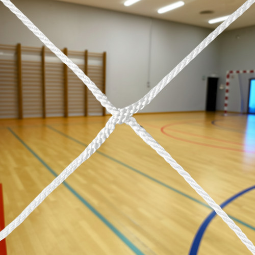 Сетка заградительная полиамидная (ПА) 100х100 мм, нить 2.0 мм, белая