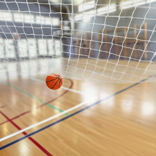 Сетка заградительная полиамидная (ПА) 100х100 мм, нить 2.0 мм, белая