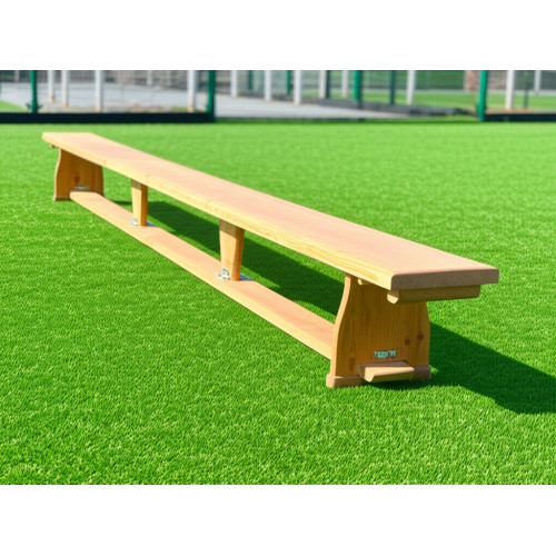 Скамья гимнастическая 3,5м на деревянных ножках