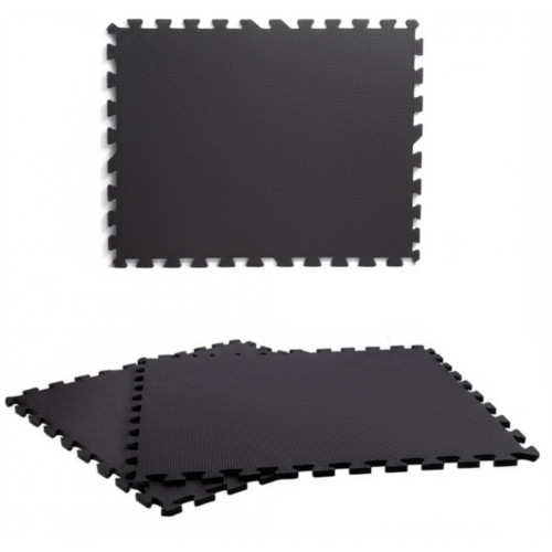 Мат-пазл черный