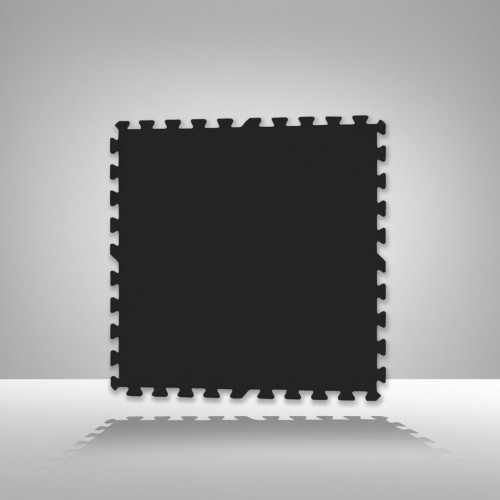 Мат-пазл черный