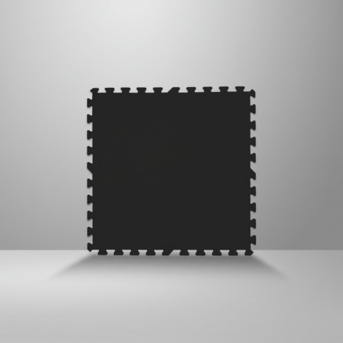 Мат-пазл черный