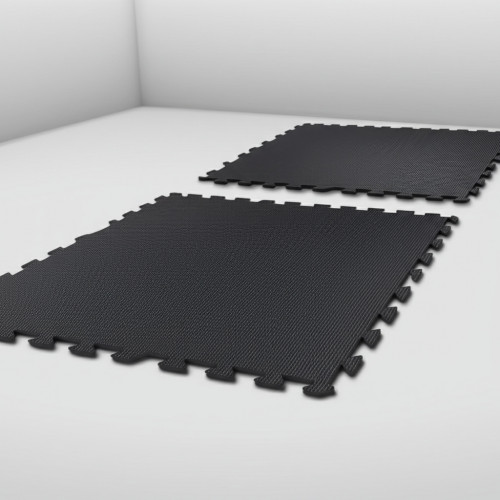 Мат-пазл черный