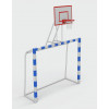 Футбольные ворота с баскетбольным щитом (2шт)