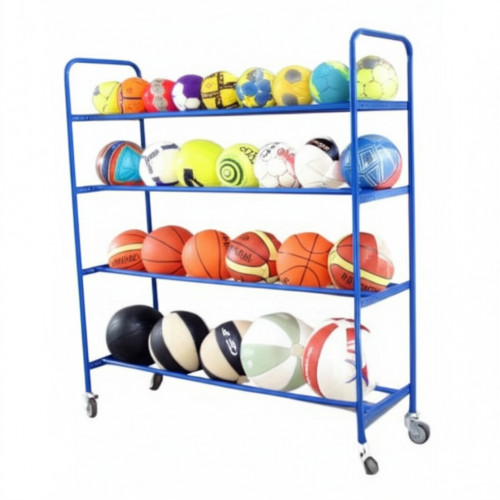 Тележка для мячей на колесиках