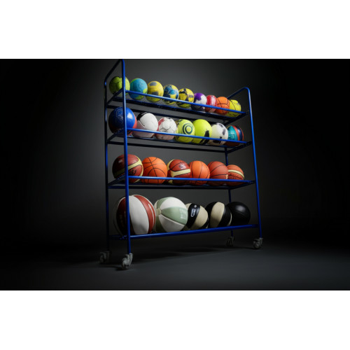 Тележка для мячей на колесиках