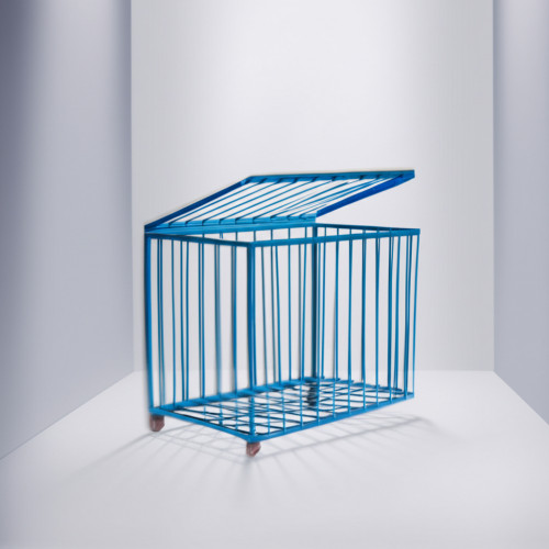 Корзина для мячей на колесиках