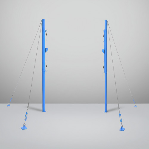 Волейбольные стойки на растяжках