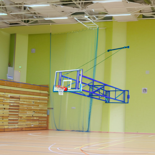 Ферма баскетбольная складная настенная 3,2м