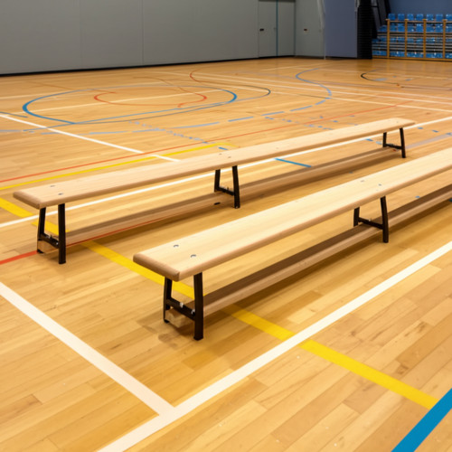 Скамья гимнастическая 1.5 м на металлических ножках