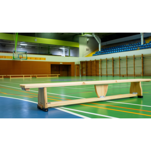 Скамья гимнастическая 1,5м на деревянных ножках