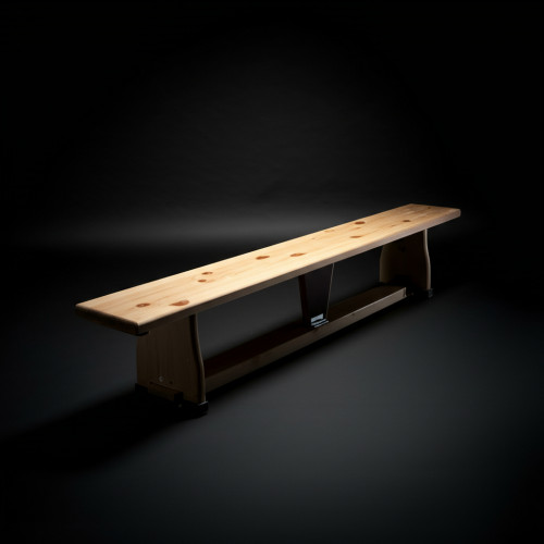 Скамья гимнастическая 1,5м на деревянных ножках