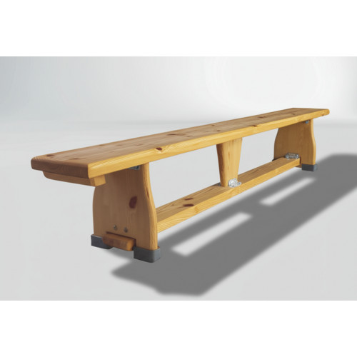 Скамья гимнастическая 1,5м на деревянных ножках