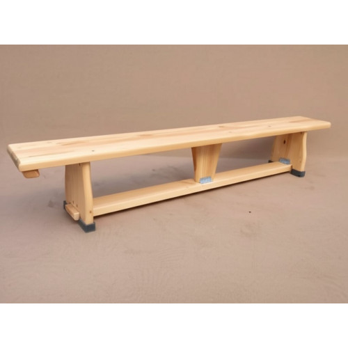 Скамья гимнастическая 2,0м на деревянных ножках