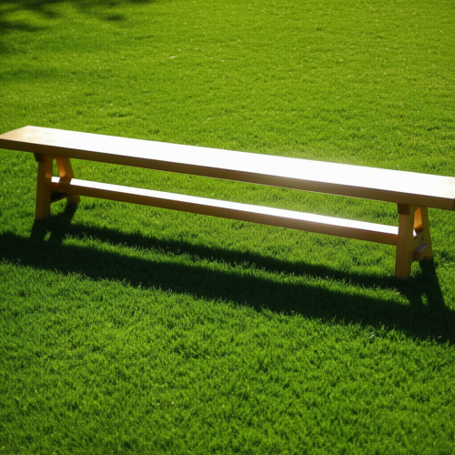 Скамья гимнастическая 2,0м на деревянных ножках