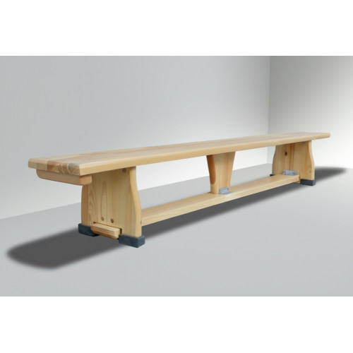 Скамья гимнастическая 2,0м на деревянных ножках