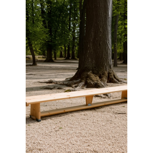 Скамья гимнастическая 3,0м на деревянных ножках