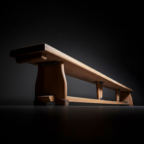 Скамья гимнастическая 3,0м на деревянных ножках