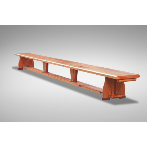 Скамья гимнастическая 4,0м на деревянных ножках