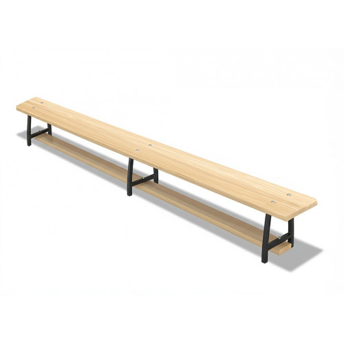 Гимнастическая скамья 2,0 м на металлических ножках