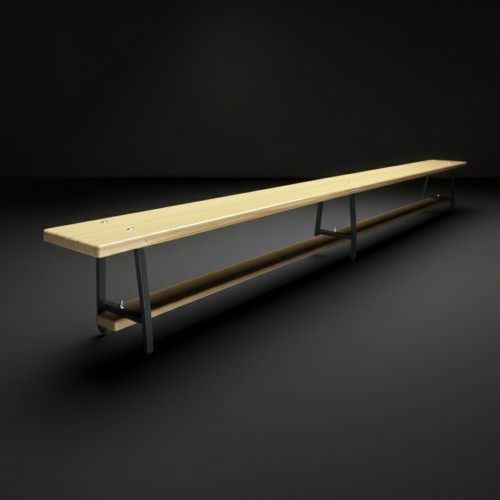 Скамья гимнастическая 3.0м на металлических ножках