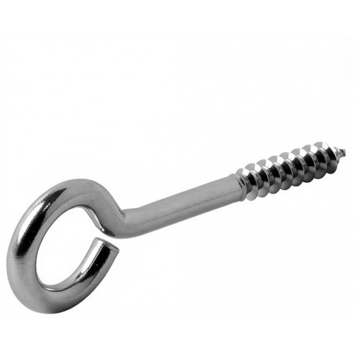 Шуруп кольцо 6х60 мм для крепления сетки