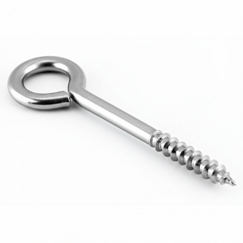 Шуруп кольцо 6х60 мм для крепления сетки