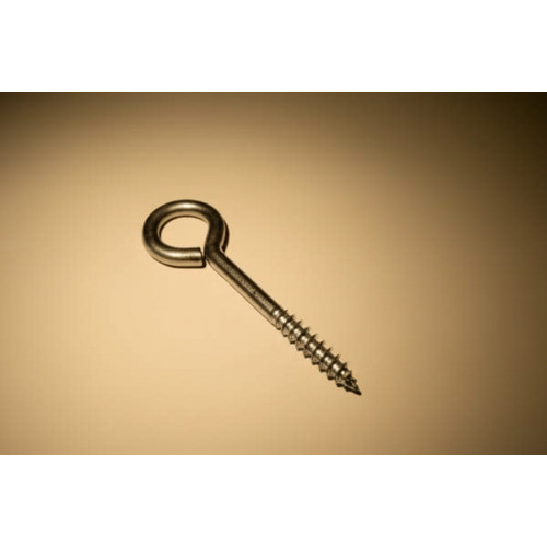 Шуруп кольцо 6х60 мм для крепления сетки