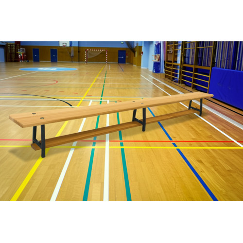 Скамья гимнастическая 2.5м на металлических ножках
