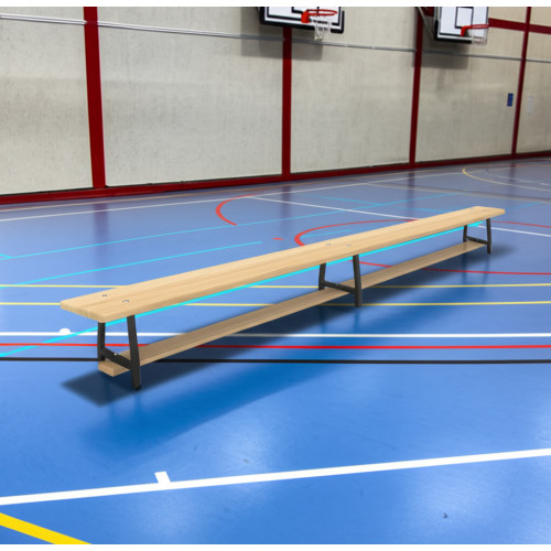 Скамья гимнастическая 2.5м на металлических ножках