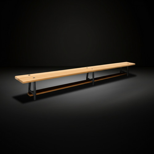 Скамья гимнастическая 2.5м на металлических ножках