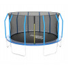 Батут 16 футов (4,88 м) с внутренней сеткой и держателями