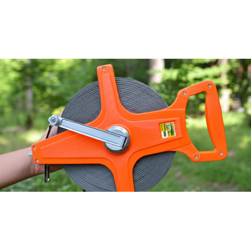 Рулетка спортивная 100 м (с ручкой)